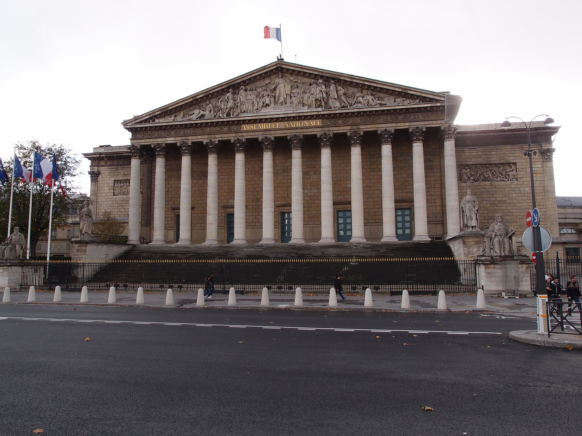 The French National Assembly in Paris