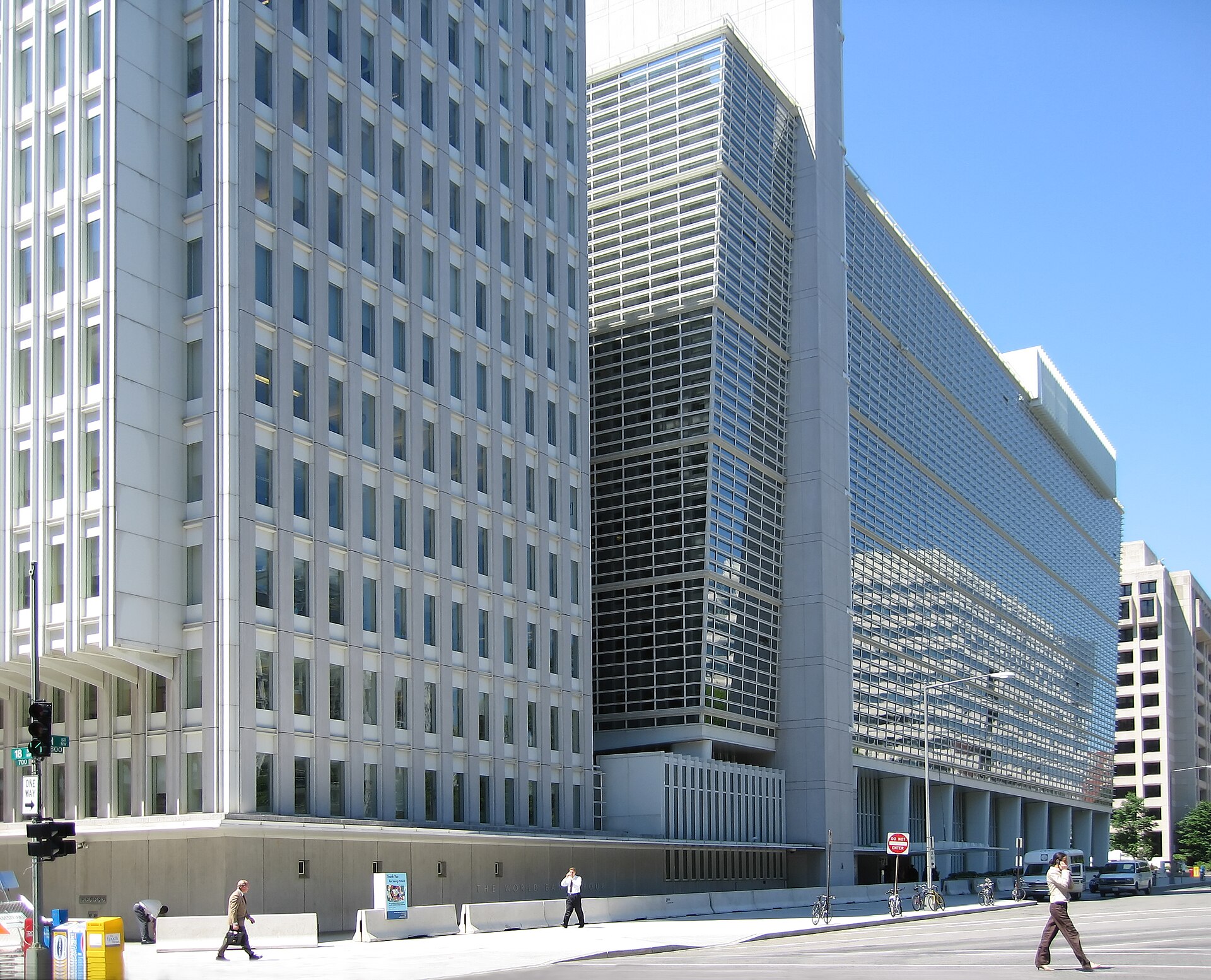 World Bank building in Washington DC